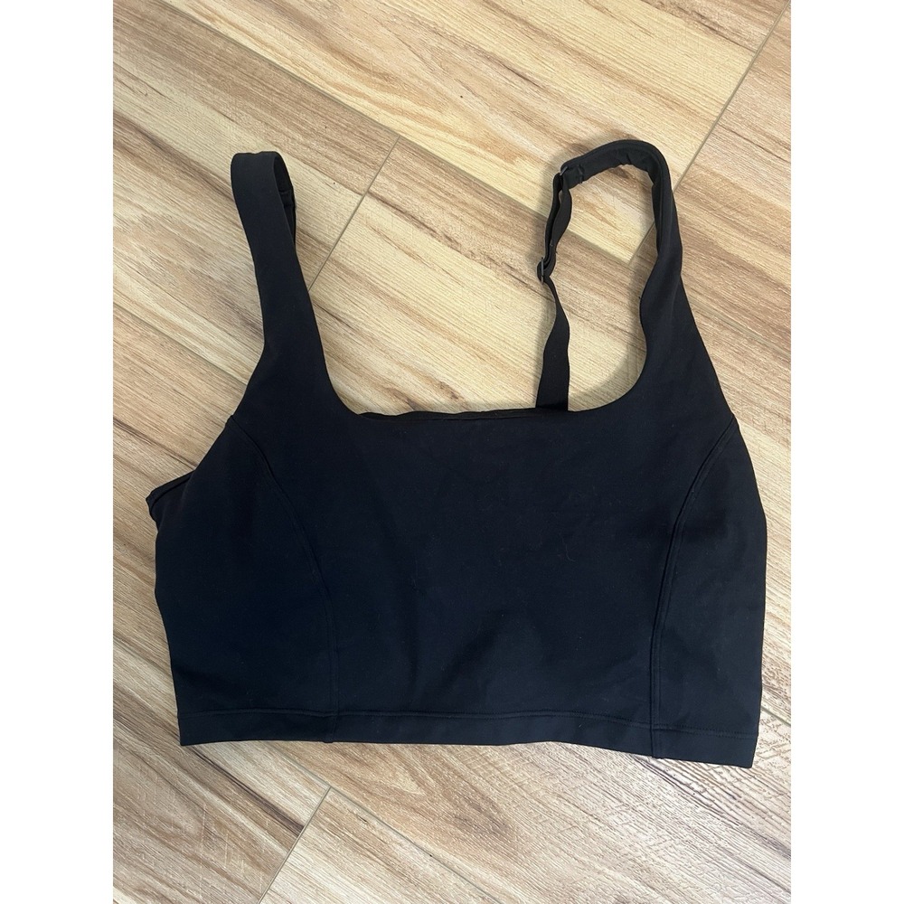 Aerie Offline‎ Wm Med The Hugger Black Athleisure Top Workout Sport Preppy